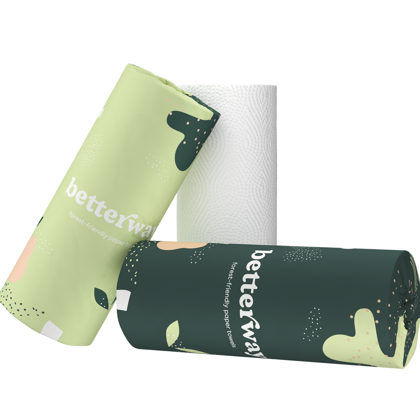 Classic White Paper Towels (6 rolls)