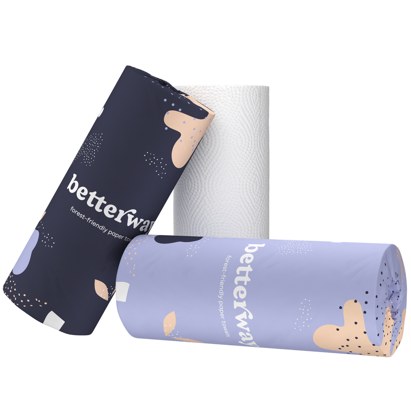 Classic White Paper Towels (6 rolls)
