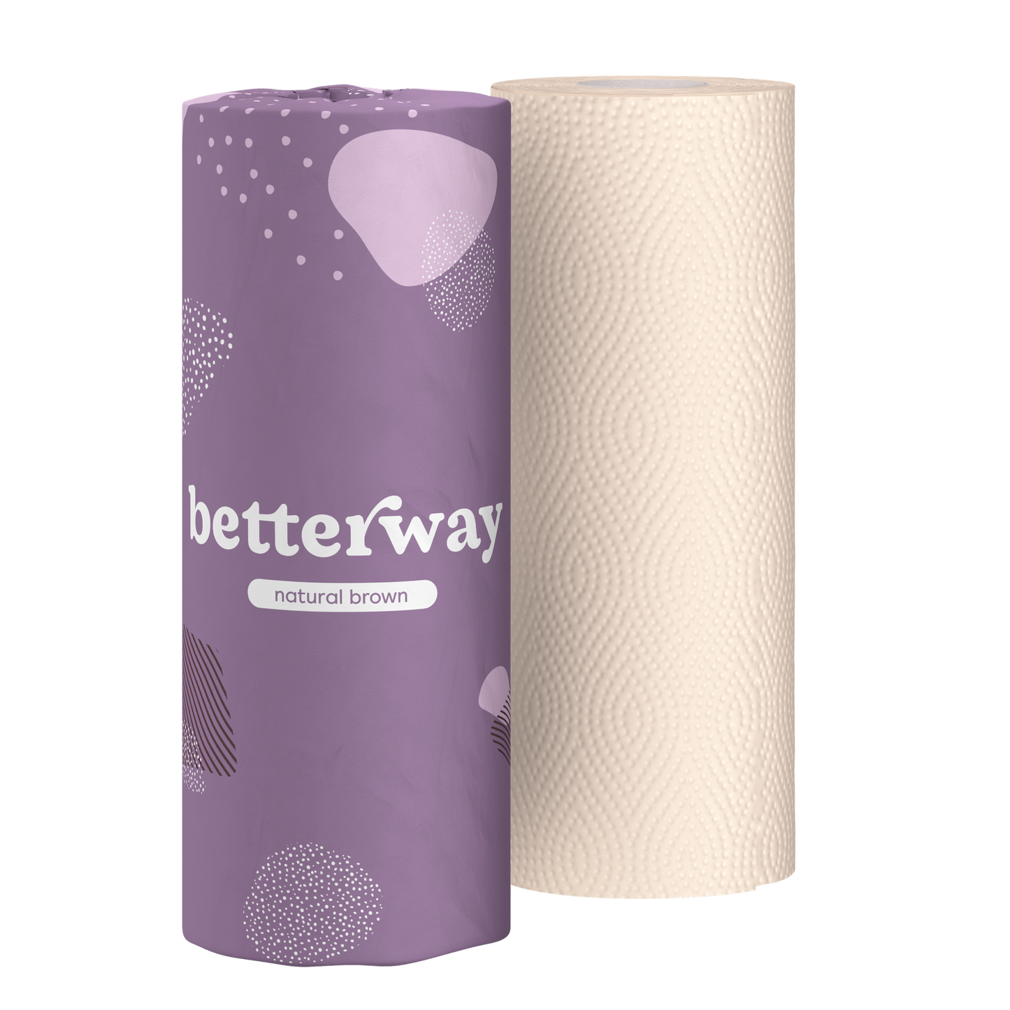 Natural Brown Paper Towels (8 rolls)